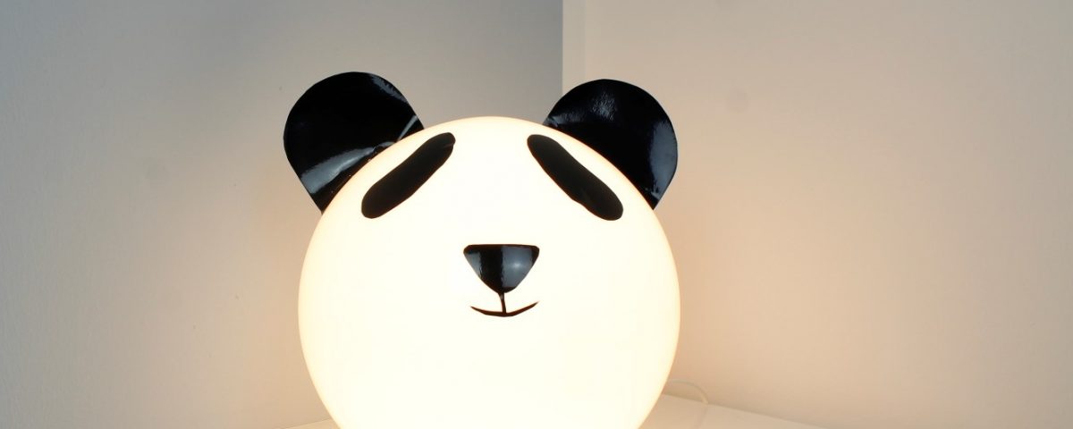 DIY Kinderzimmer Lampe Pandabär Eine Niedliche Lampe Für Kleinen