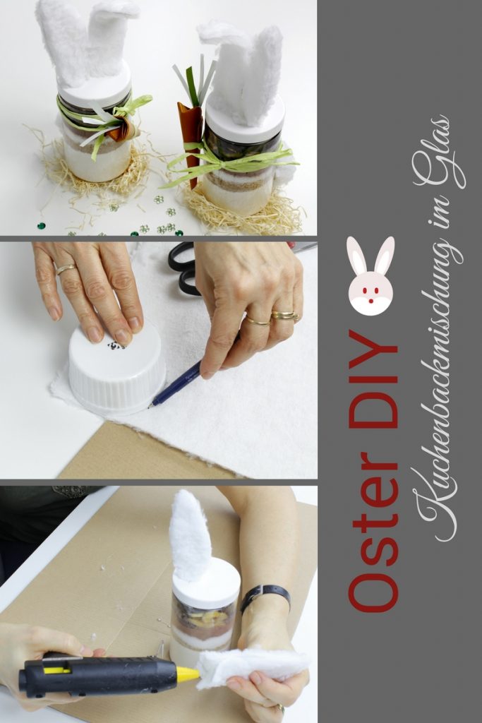 Leckere Kuchenbackmischung im Glas für ein tolles