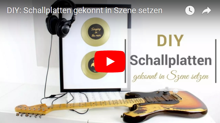 DIY- Schallplatten